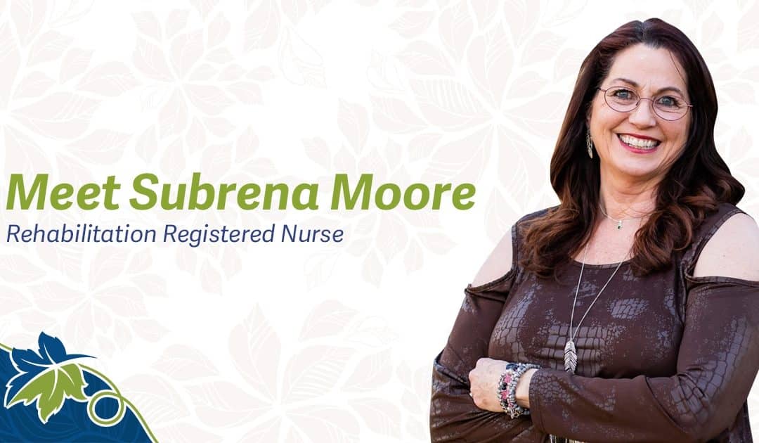 Meet Subrena Moore, Rehabilitation Registered Nurse